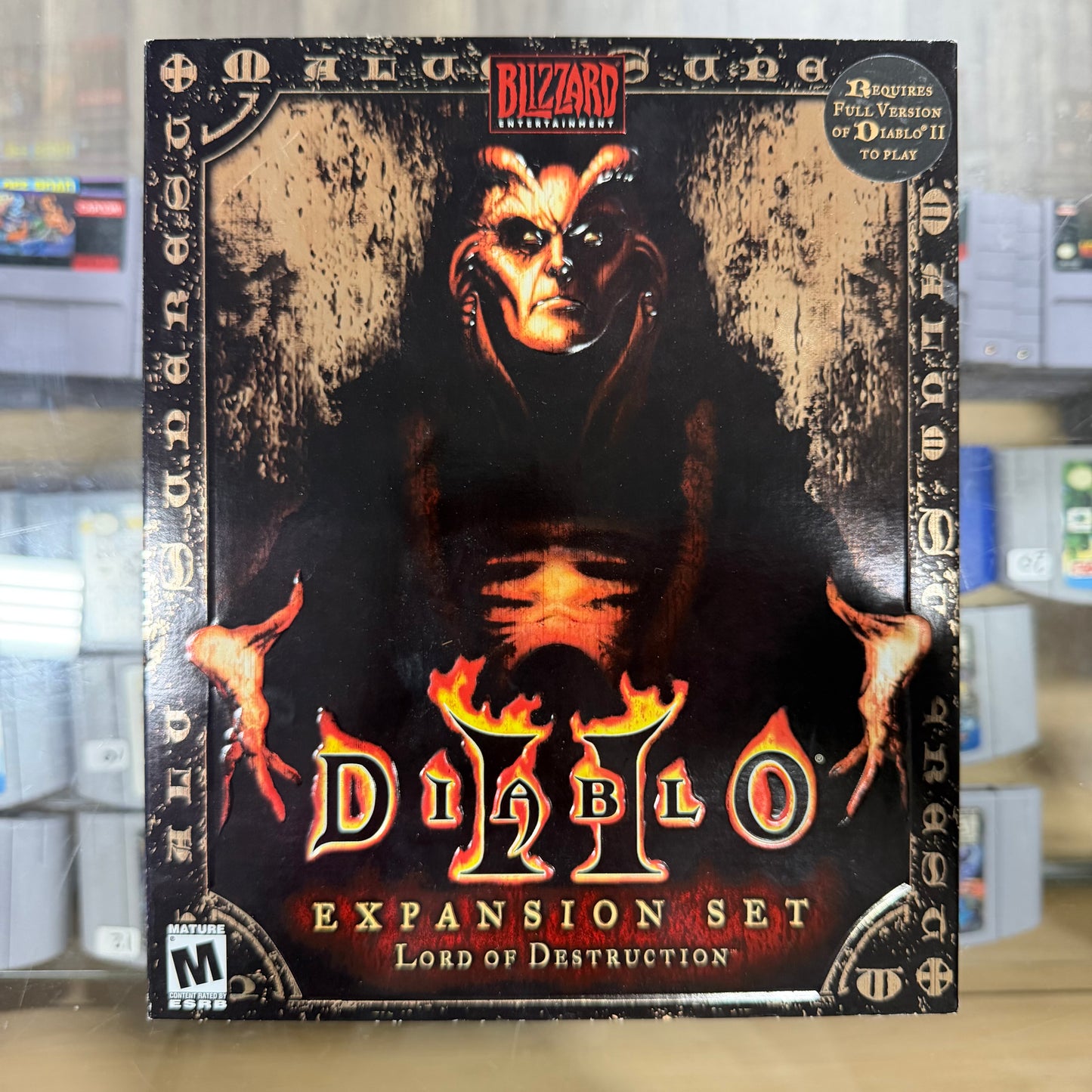 Diablo II Expansion Set Lords of Destruction Big Box Sealed Blizzard Nice Shape