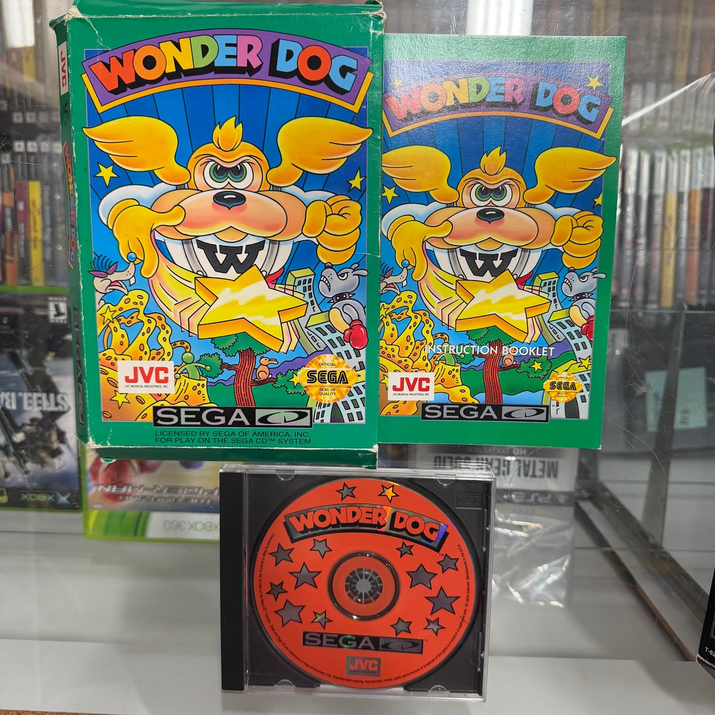 Wonder Dog Sega CD