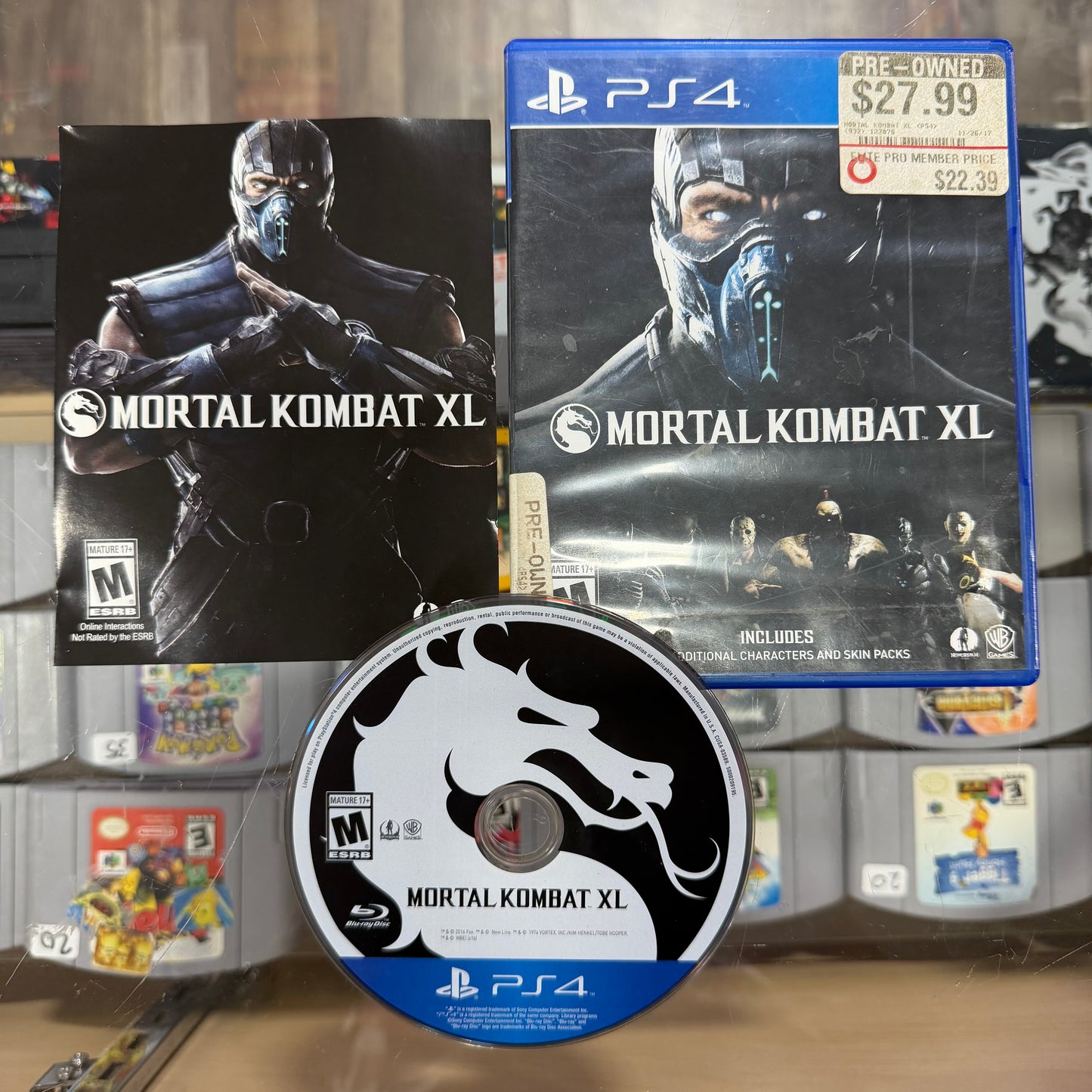 Mortal Kombat XL Playstation 4