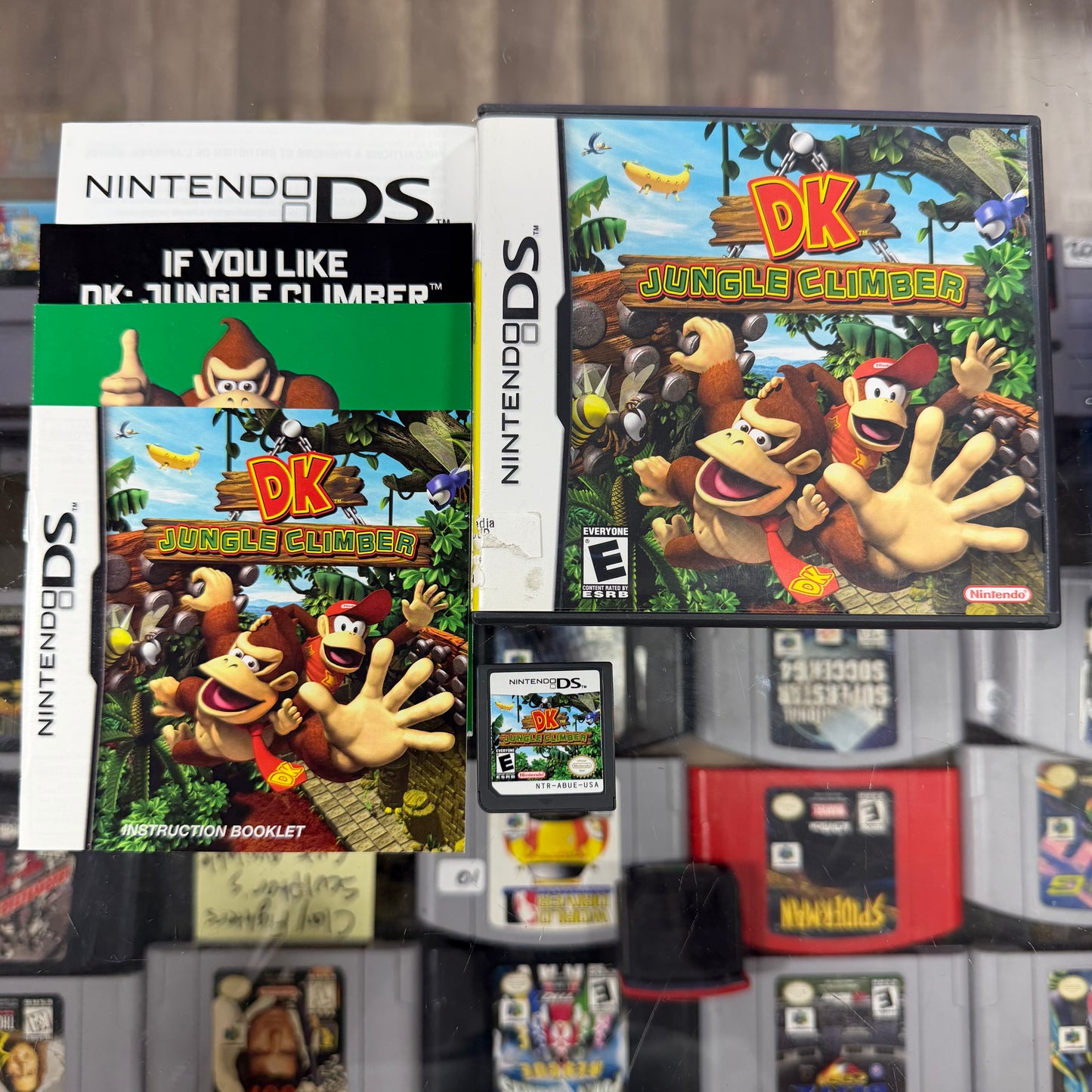DK Jungle Climber Nintendo DS CIB
