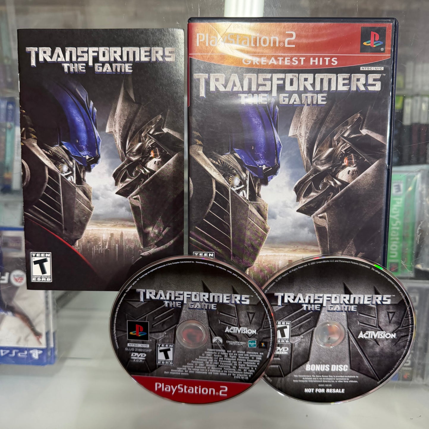 Transformers: The Game [Greatest Hits] Playstation 2
