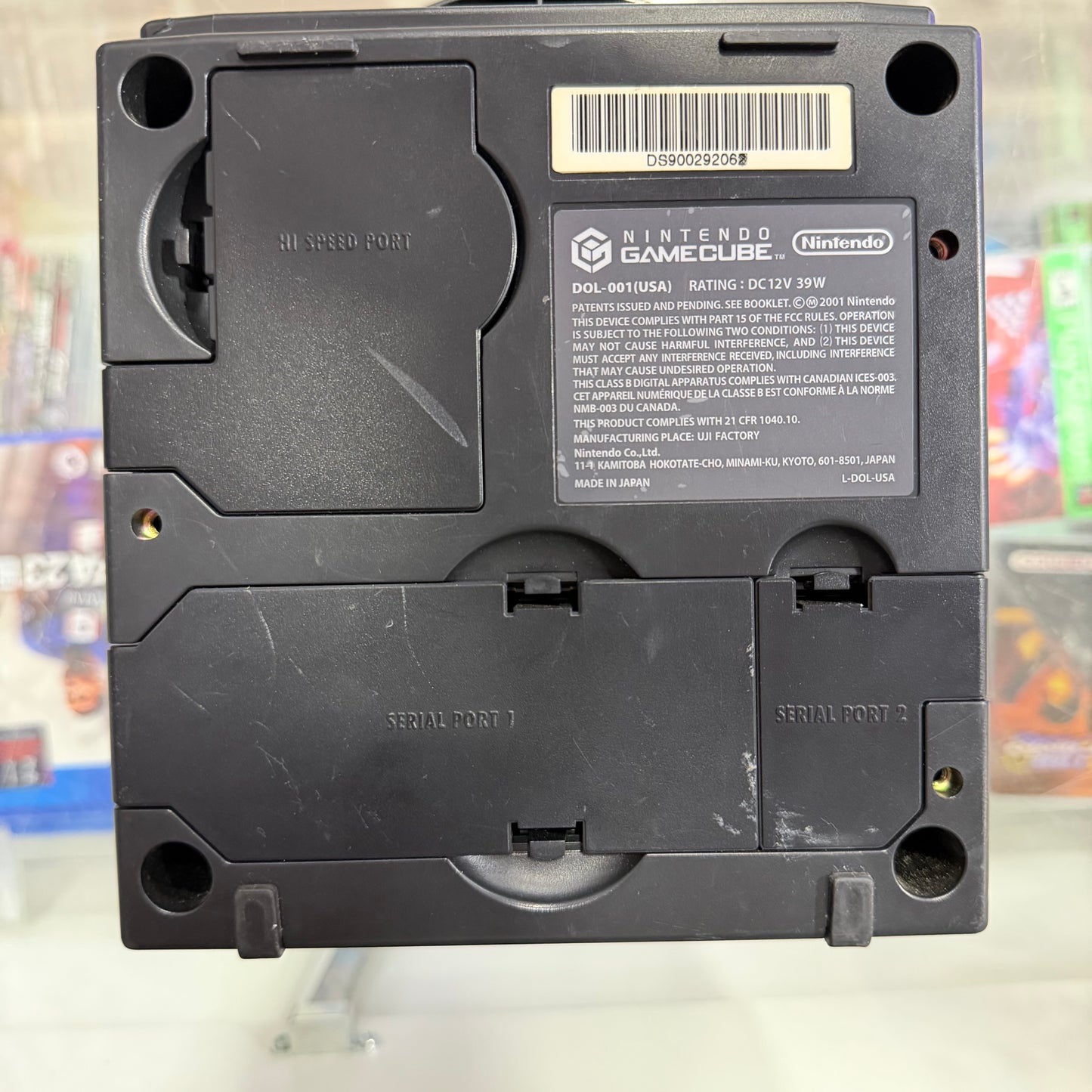 Black GameCube System Gamecube (controller cables memory card included)