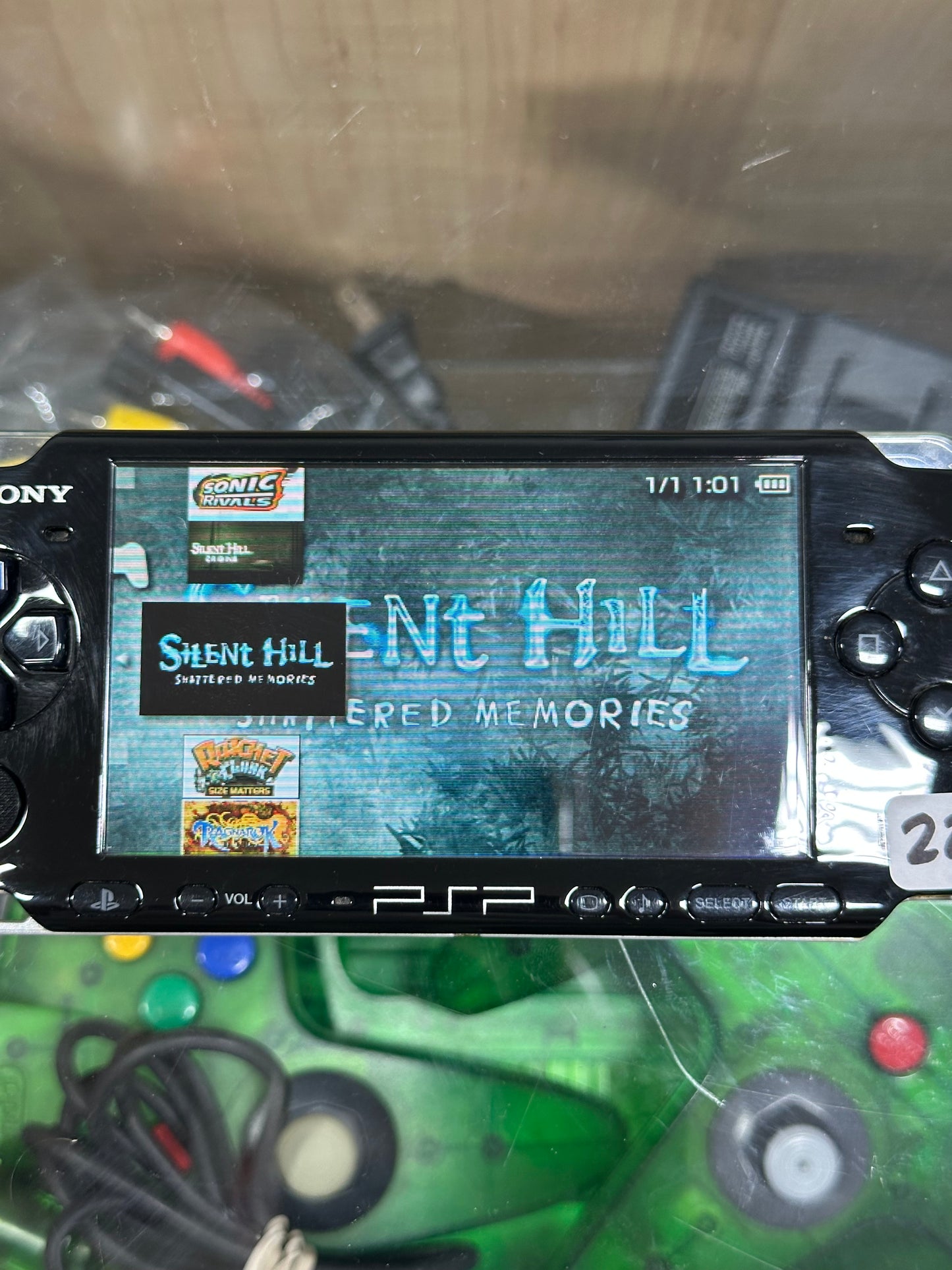 PSP 3000 with Charger - Digital Games Included