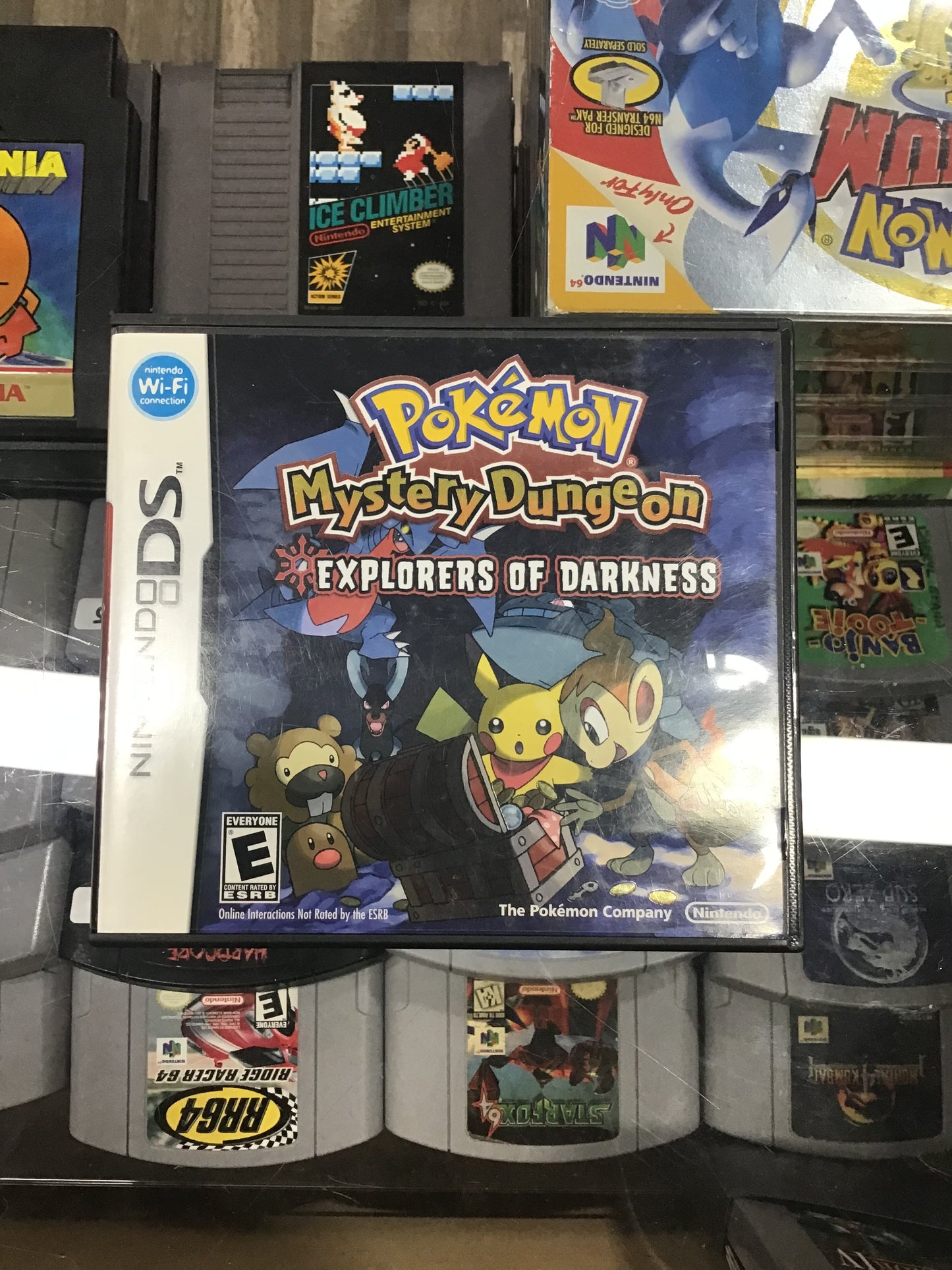 Pokémon Mystery Dungeon Explorers of Darkness Nintendo DS Case and Manual ONLY