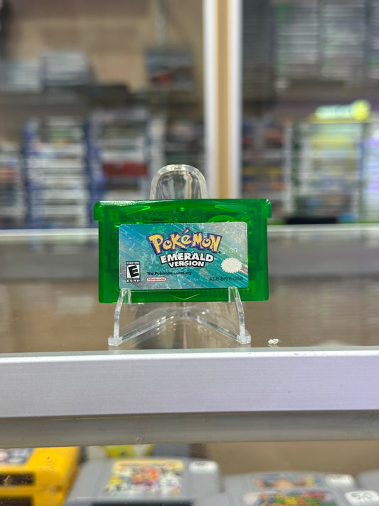 Pokémon Emerald Gameboy Advance Authentic Working Battery