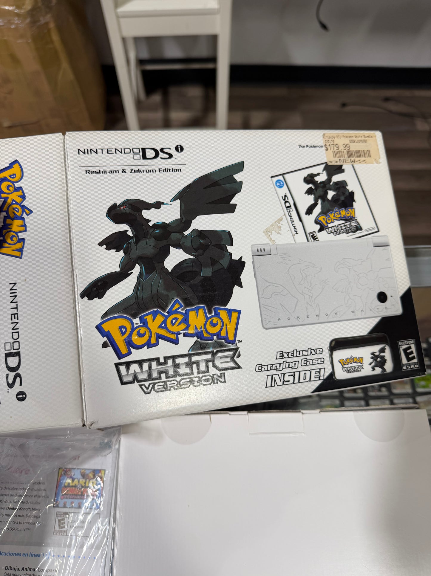 Nintendo DSi Pokemon Reshiram Zekrom Limited White Version Handheld CIB - Digital Games, Missing White CIB