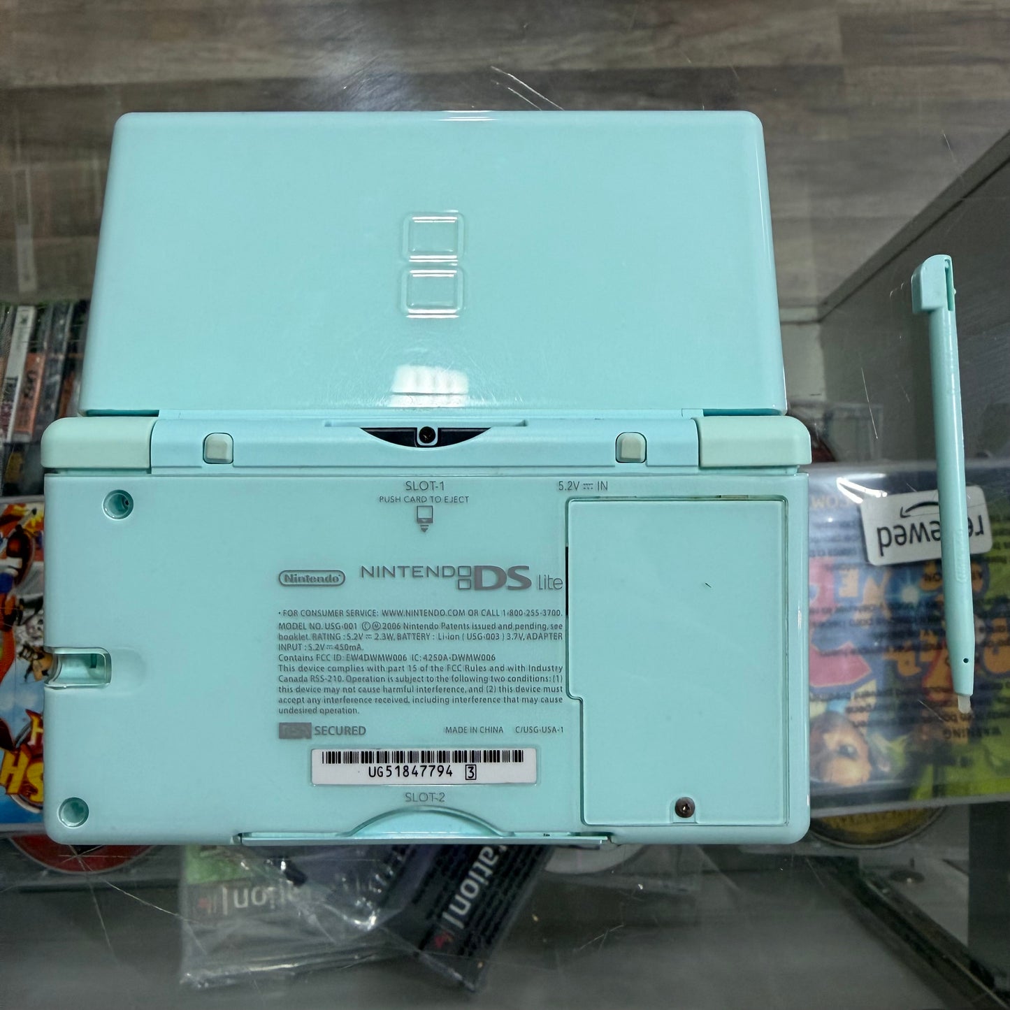DS Lite [Ice Blue] Nintendo DS (Charger included)