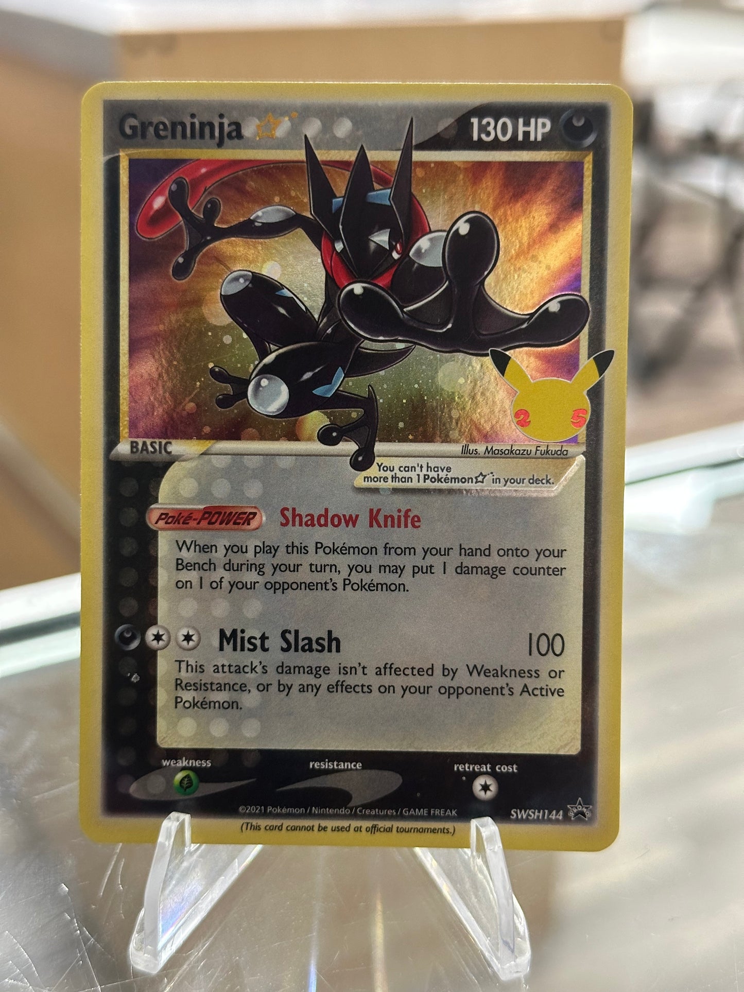 Greninja Star - SWSH: Sword & Shield Promo Cards (LP)