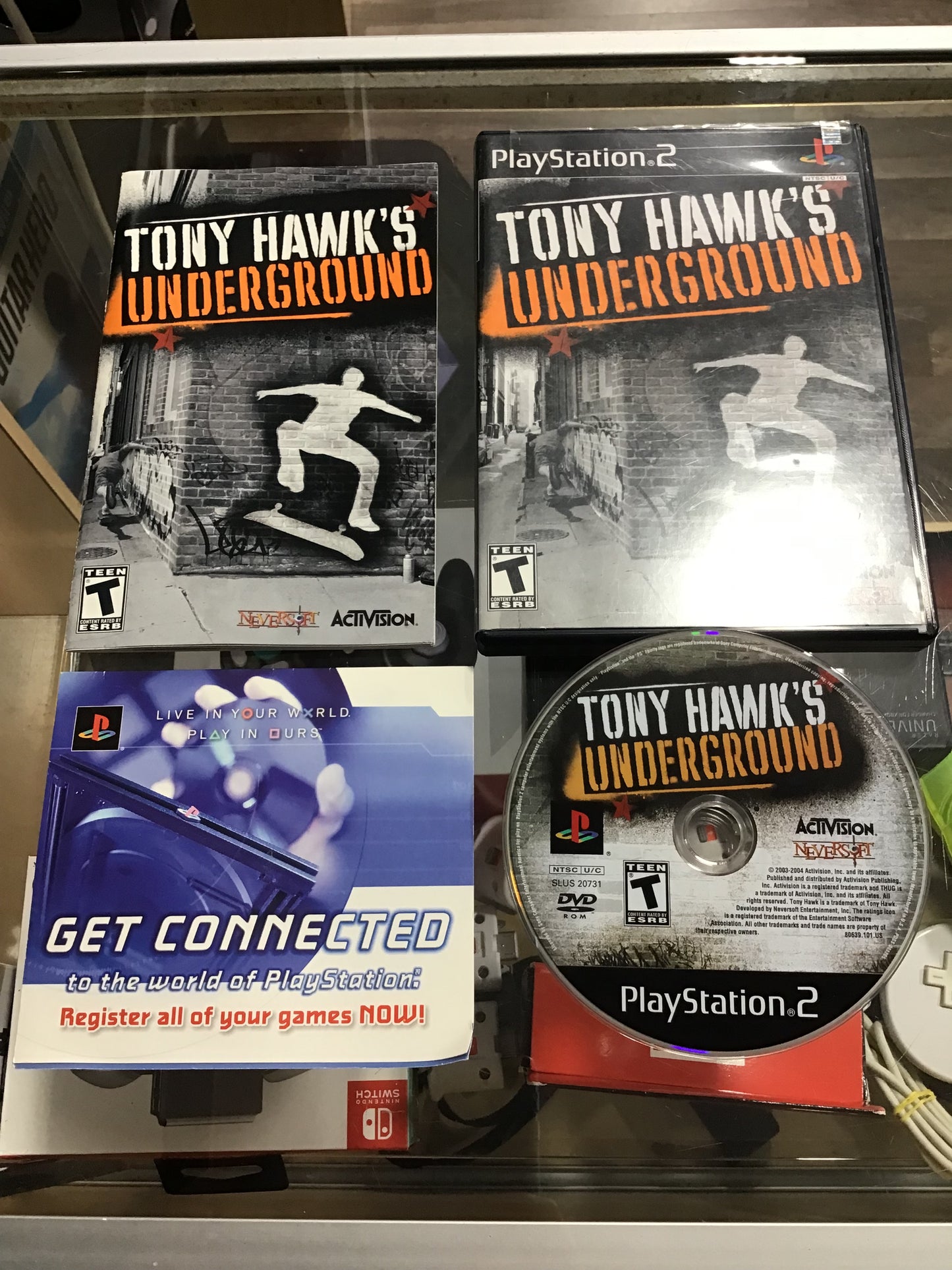 Tony Hawk’s Underground PlayStation 2