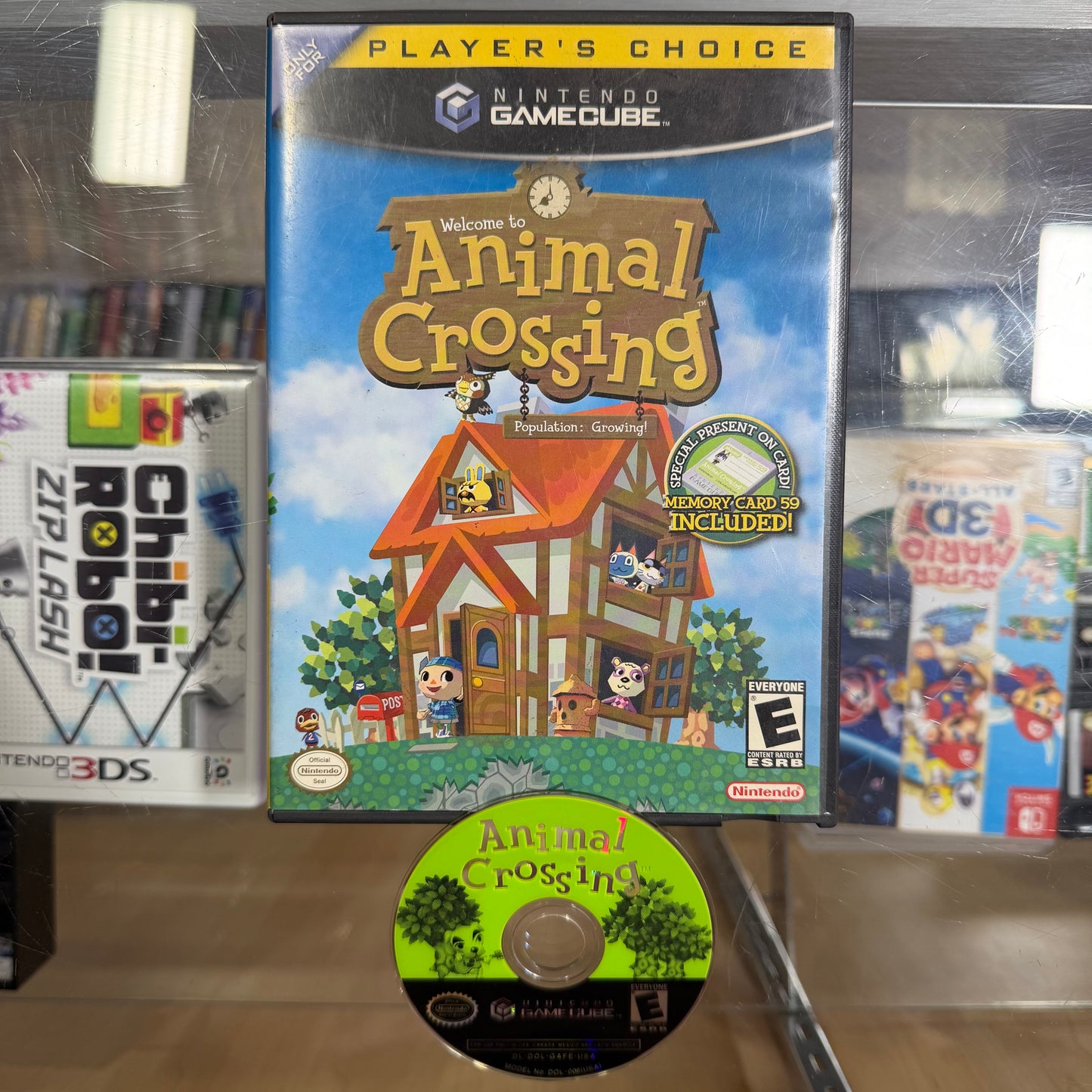 Animal Crossing Nintendo GameCube (players choice)