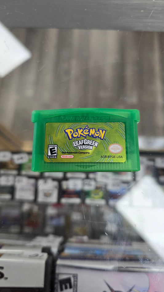 *FAKE* Pokémon Leafgreen Nintendo Gameboy Advance REPRODUCTION