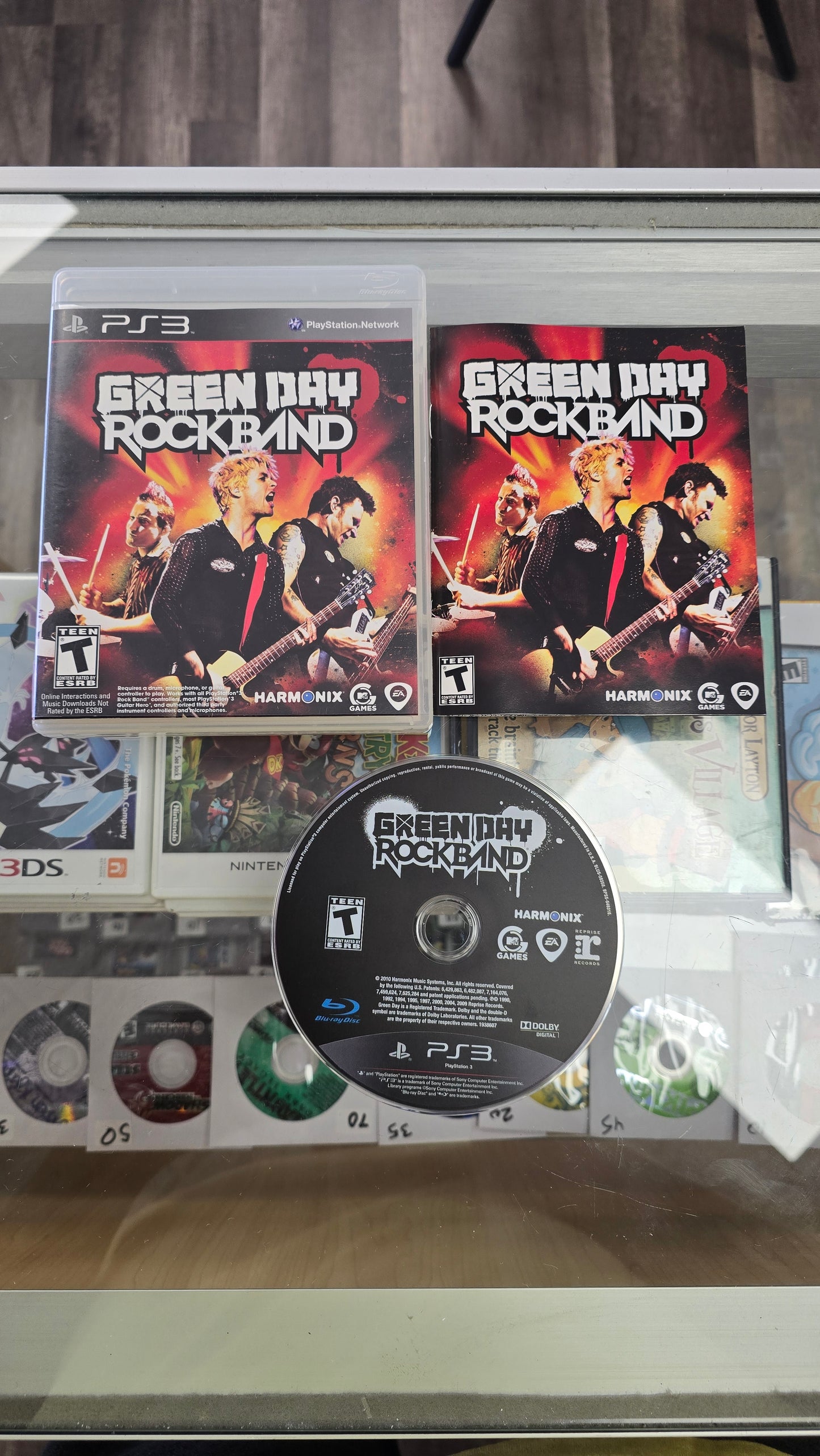 Green Day RockBand PlayStation 3