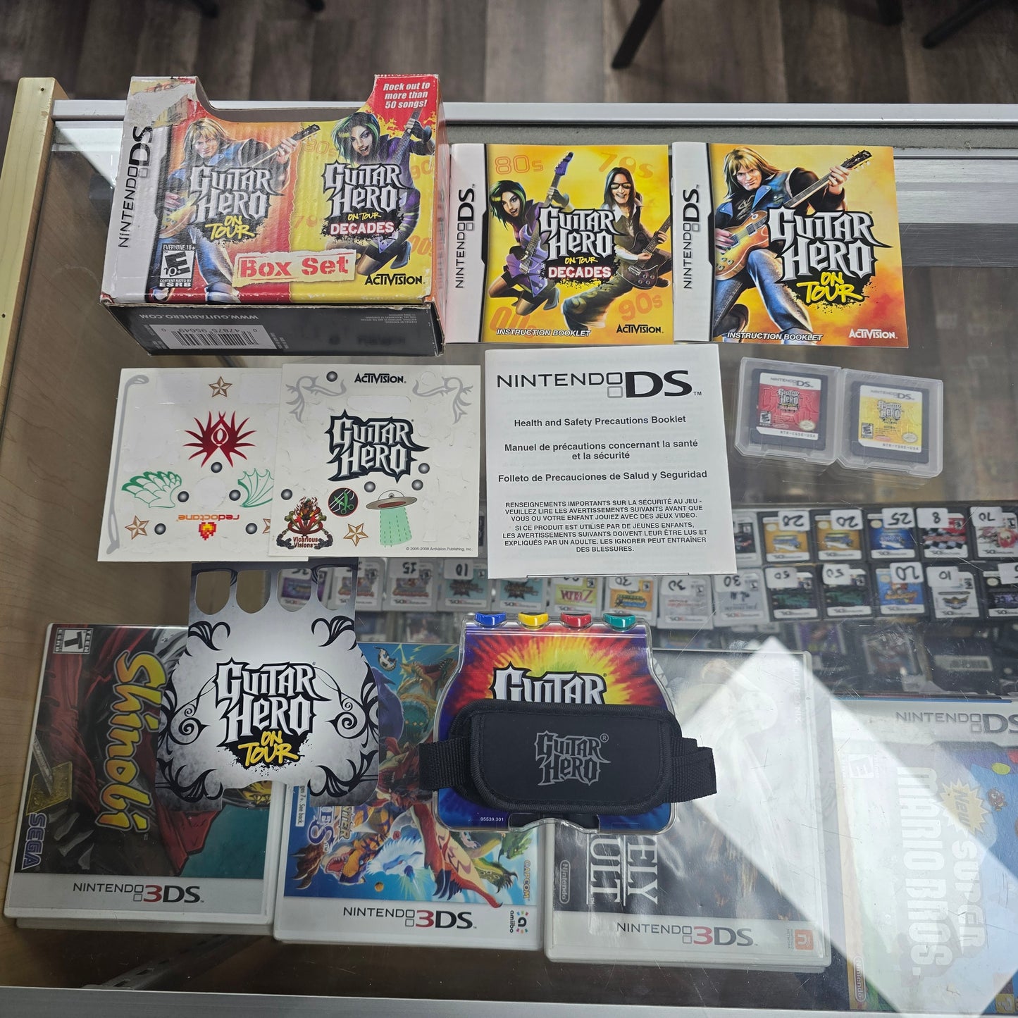 Guitar Hero On Tour & On Tour Decades Box Set Nintendo DS