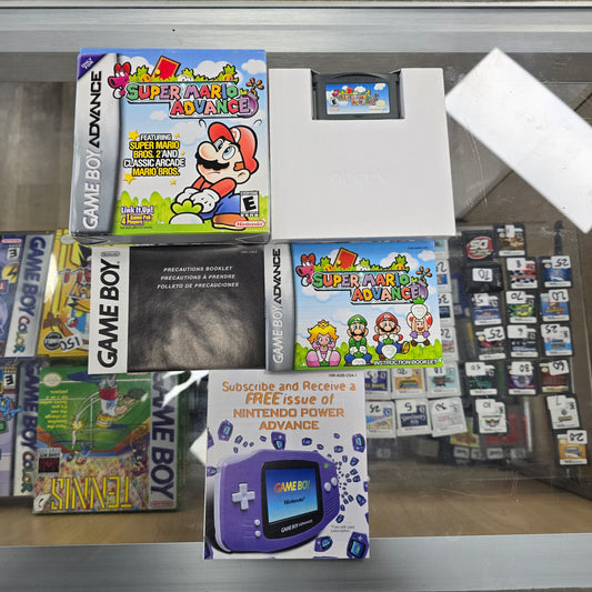 Super Mario Advance CIB Nintendo GameBoy Advance