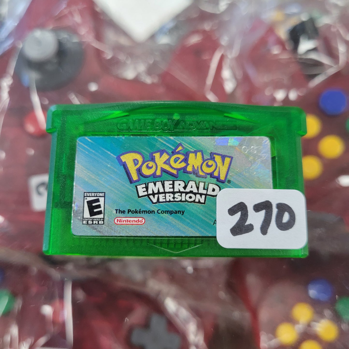 Pokémon Emerald Authentic (Clean Label) Nintendo Gameboy Advance