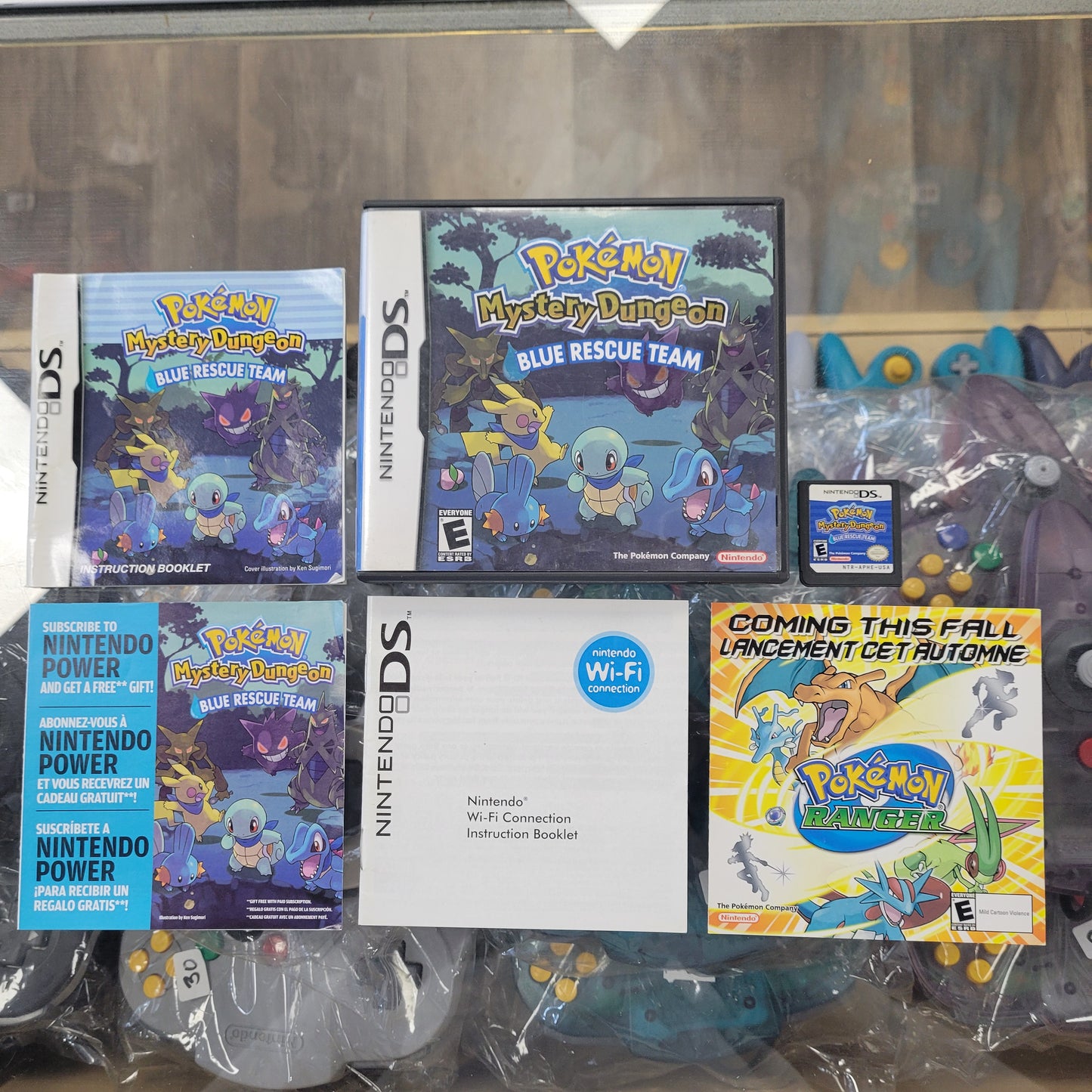 Pokémon Mystery Dungeon Blue Rescue Team CIB Nintendo DS