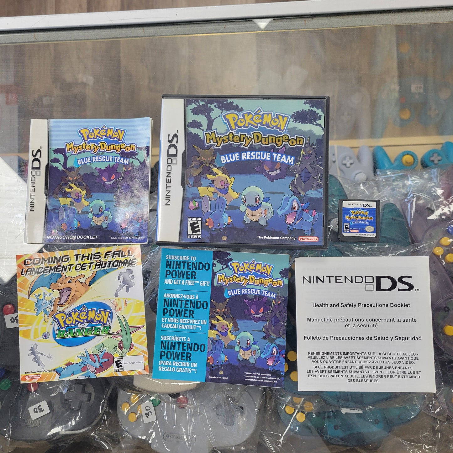 Pokémon Mystery Dungeon Blue Rescue Team CIB Nintendo DS