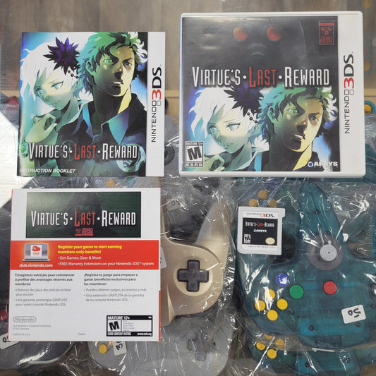 Virtues Last Reward CIB Nintendo 3DS