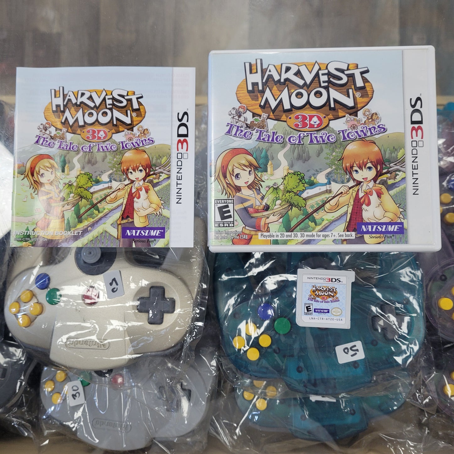 Harvest Moon 3D The Tale Of Two Towns CIB Nintendo 3DS