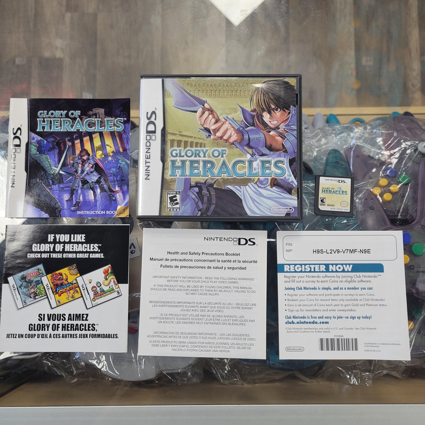 Glory Of Heracles CIB Nintendo DS