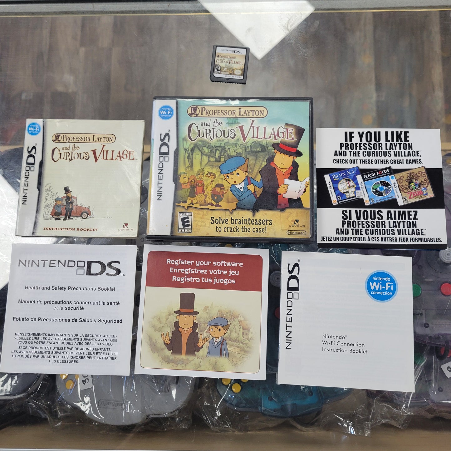 Professor Layton and the Curious Village CIB Nintendo DS