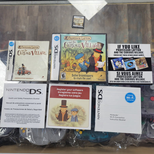 Professor Layton and the Curious Village CIB Nintendo DS