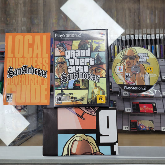 Grand Theft Auto San Andreas CIB Playstation 2