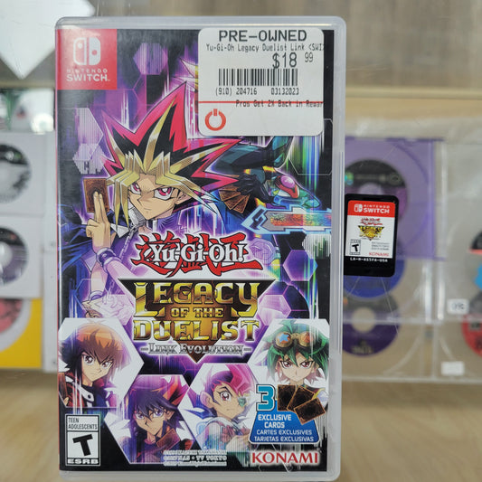 Yu-Gi-Oh Legacy of the Duelist: Link Evolution Nintendo Switch