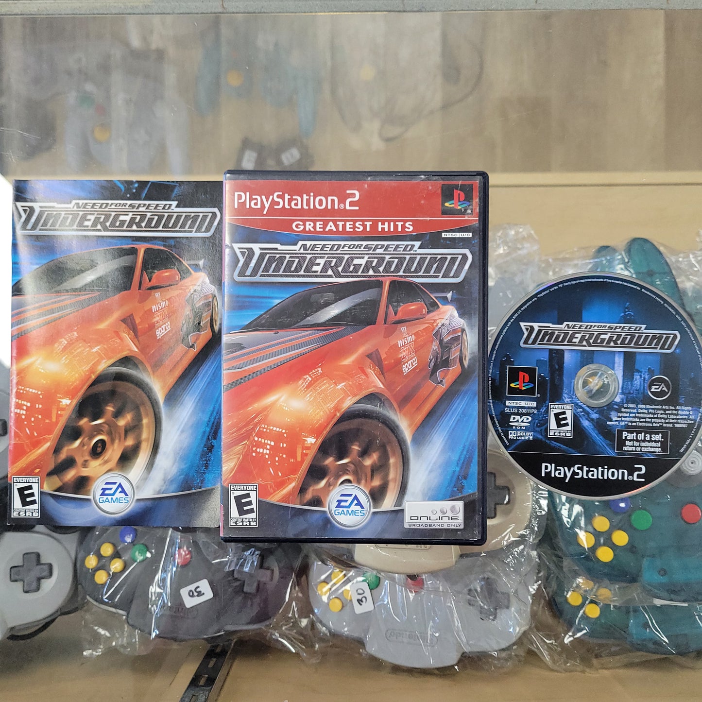 Need for Speed Underground Playstation 2