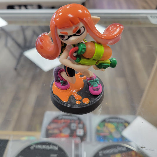 Nintendo Splatoon Inkling Girl Amiibo