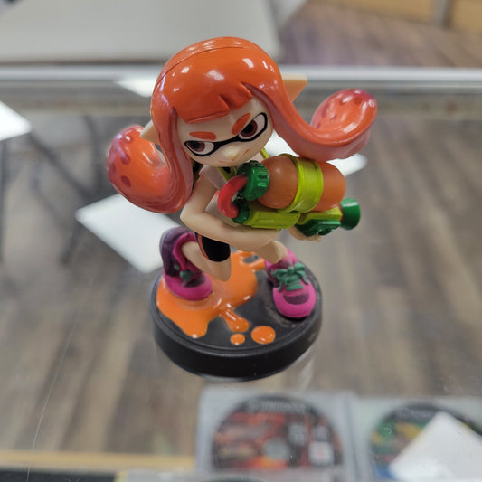 Nintendo Splatoon Inkling Girl Amiibo