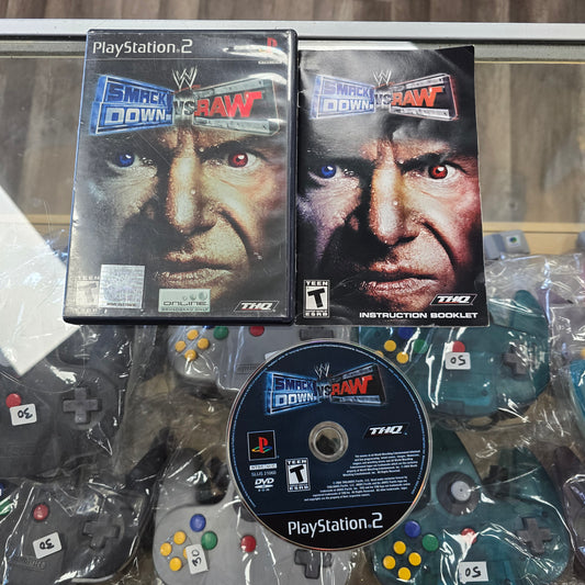 WWE Smackdown vs. Raw CIB PlayStation 2