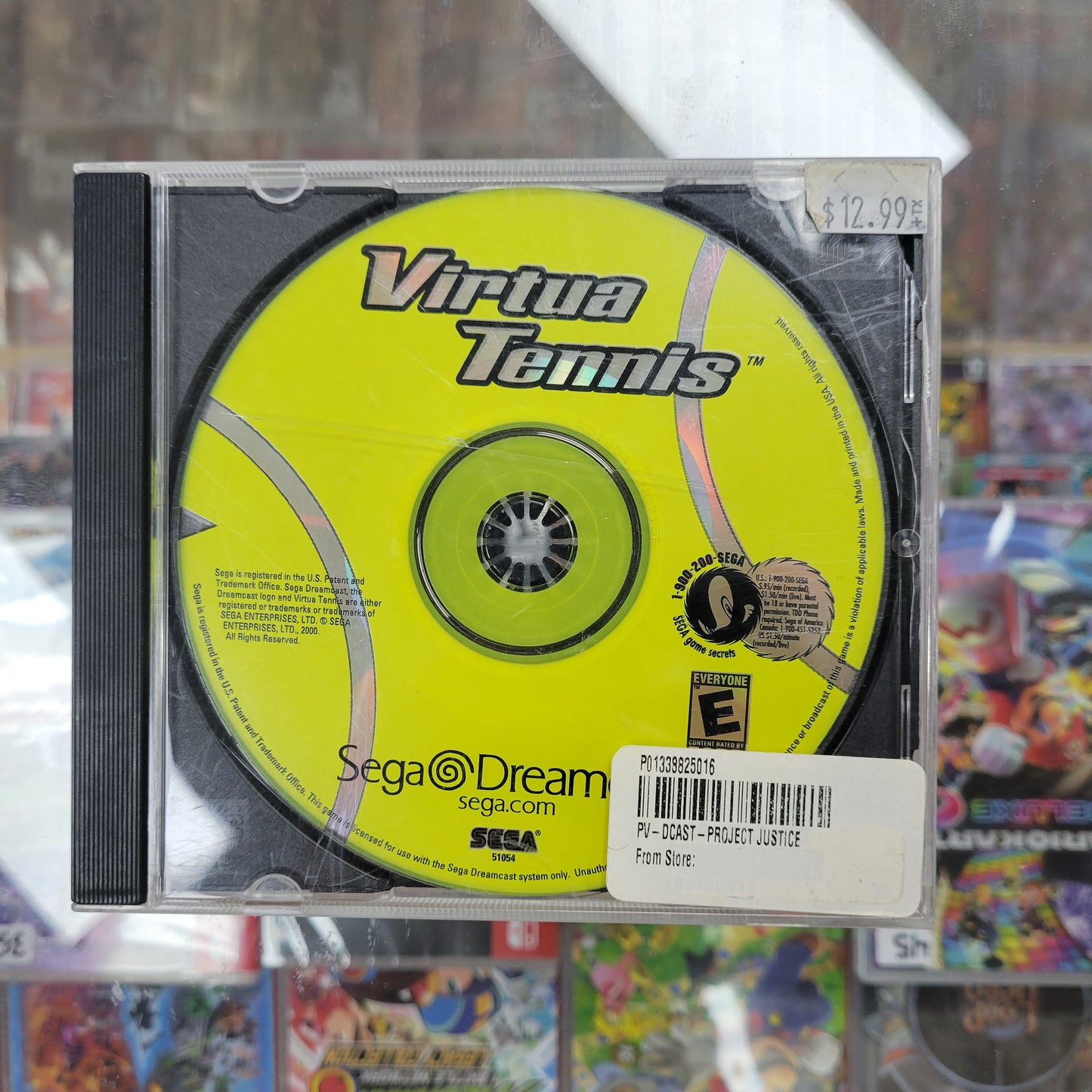 Virtua Tennis Sega Dreamcast