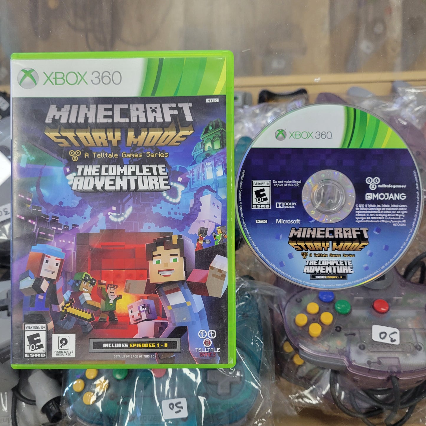 Minecraft: Story Mode Complete Adventure Xbox 360