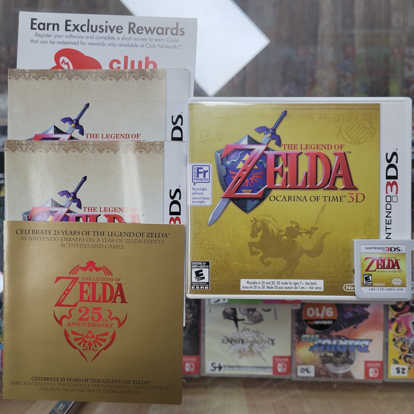 Zelda Ocarina of Time 3D Nintendo 3DS