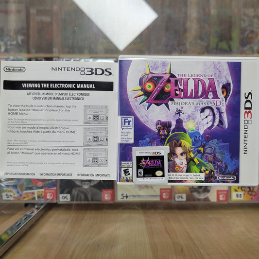 Zelda Majora's Mask 3D Nintendo 3DS