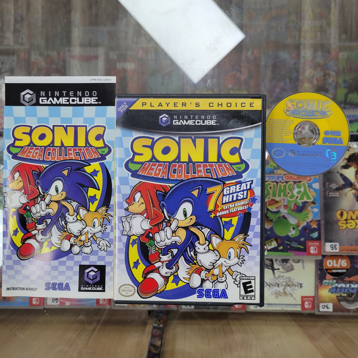 Sonic Mega Collection Player's Choice Gamecube