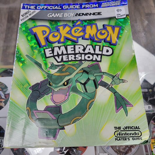 Pokemon Emerald Version Official Strategy Game Guide From Ninte do Power