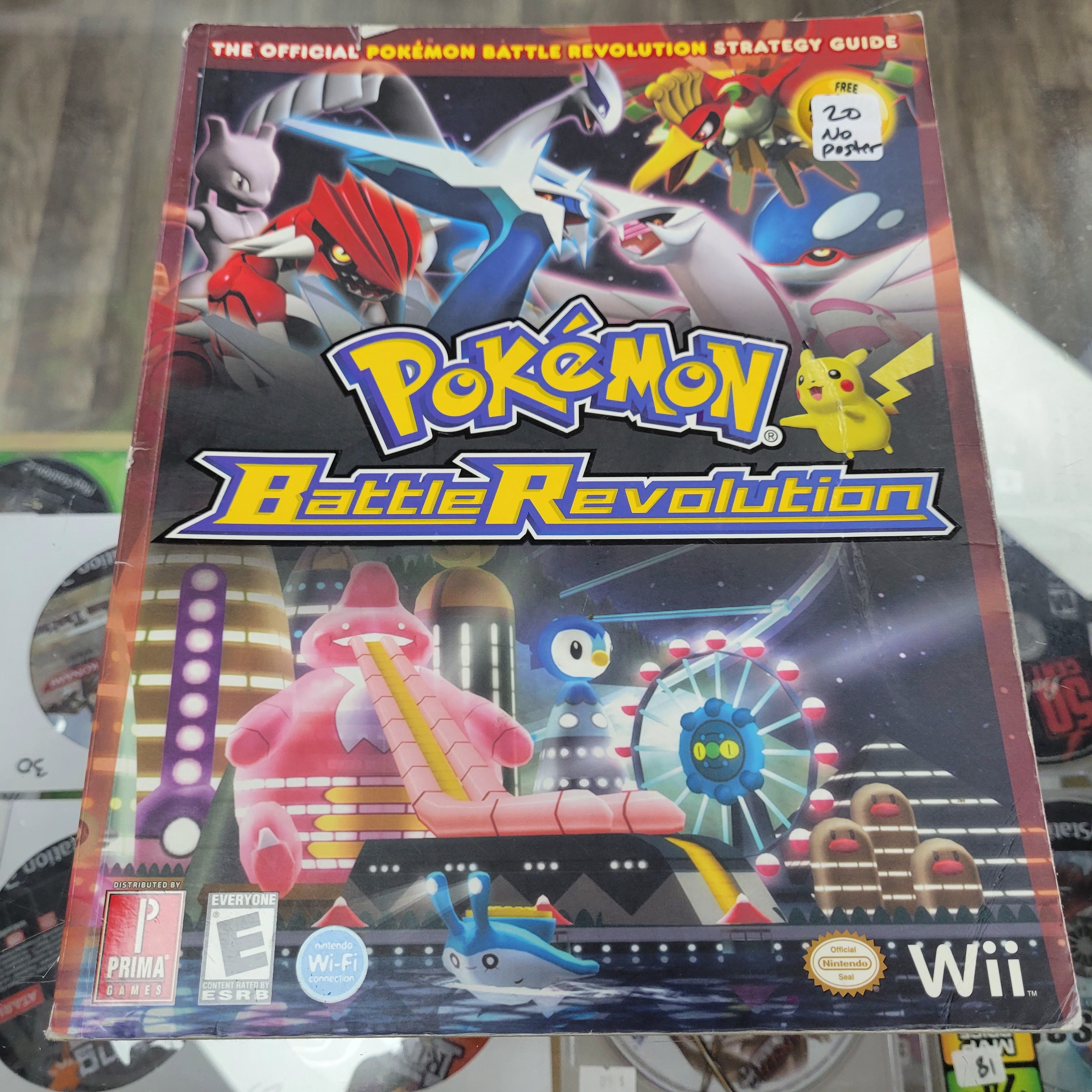 Pokemon Battle Revolution for Nintendo selling Wii