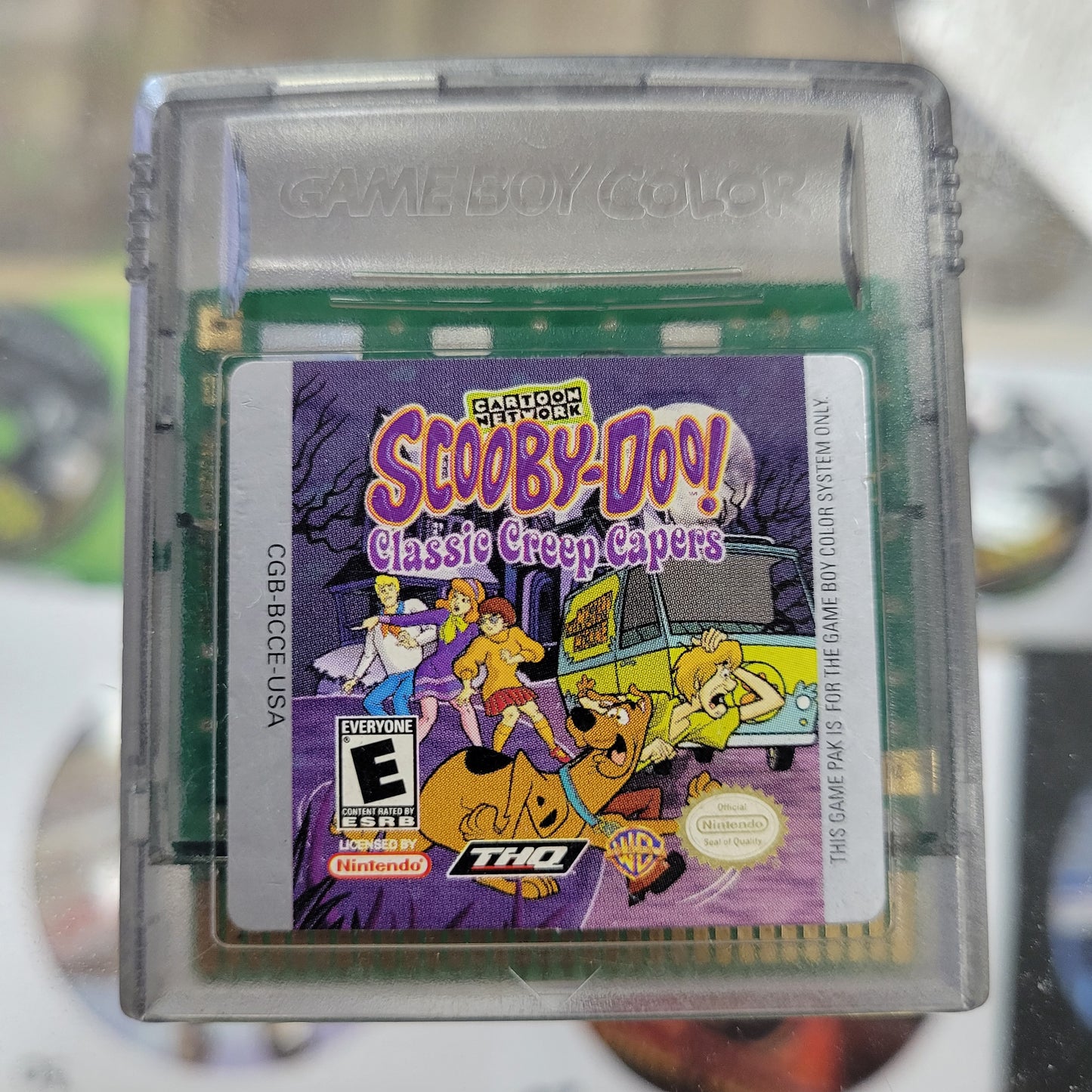 Scooby-Doo! Classic Creepy Capers Nintendo Gameboy Color