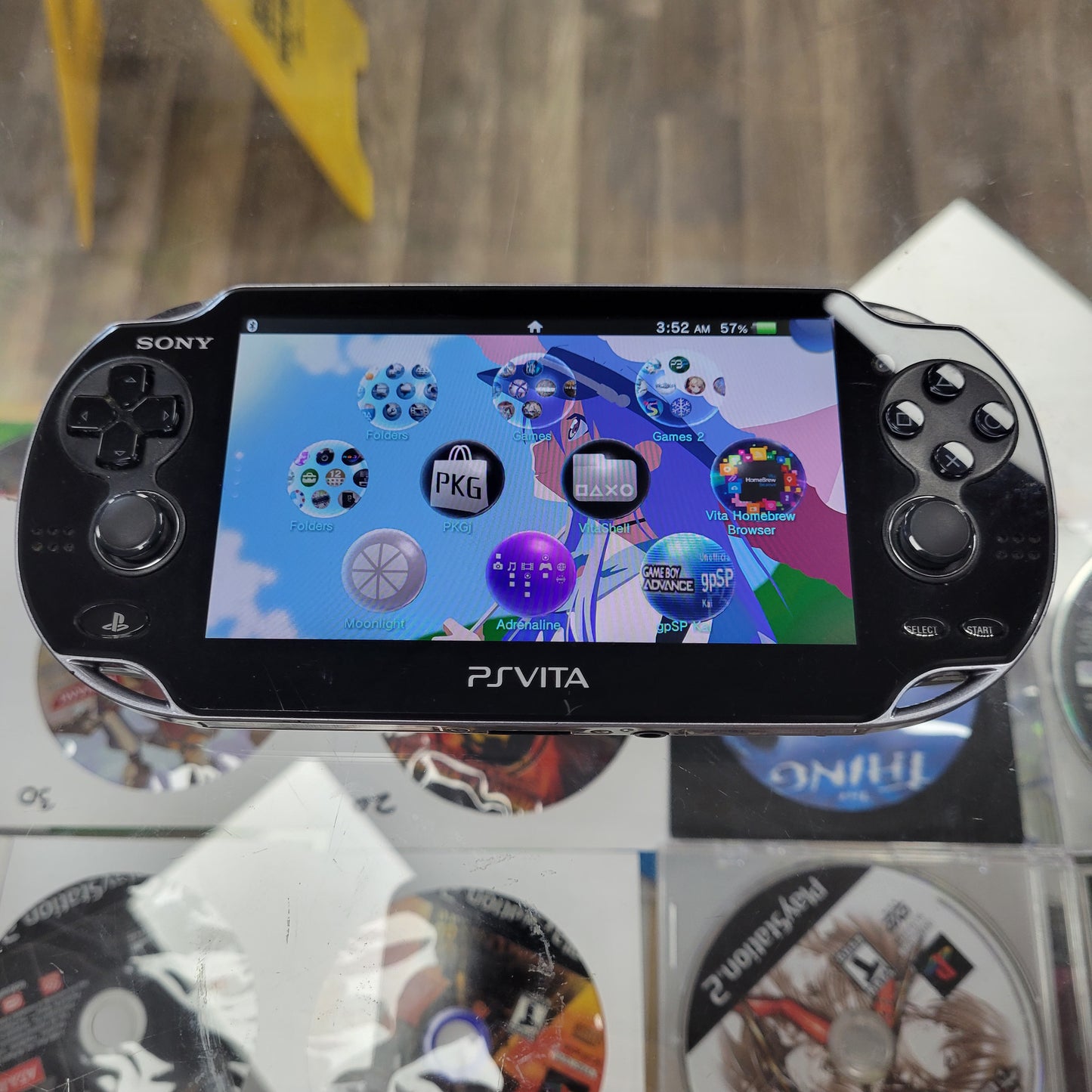 Playstation Vita Modded with sd2vita