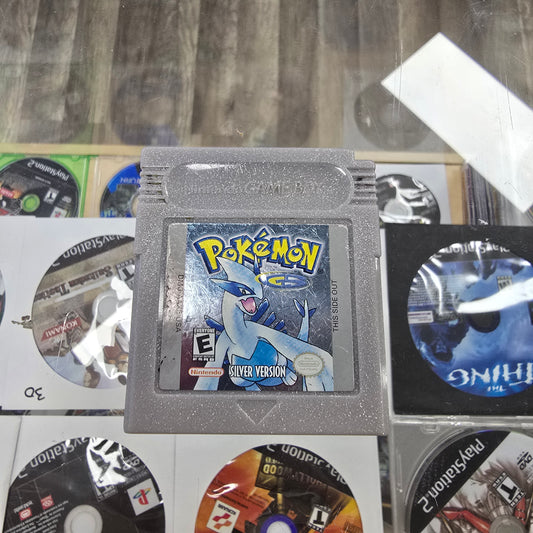 Pokémon Silver Authentic with New Battery (Saves) Nintendo Gameboy Color