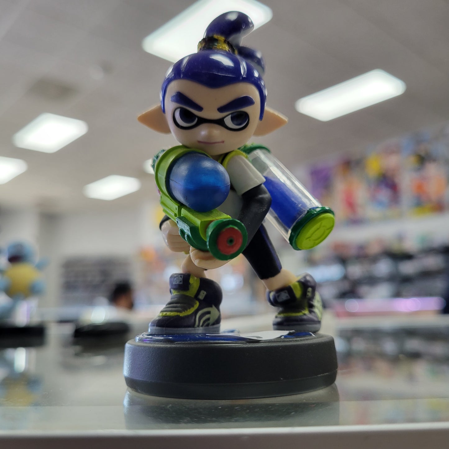 Blue Inkling Boy Amiibo