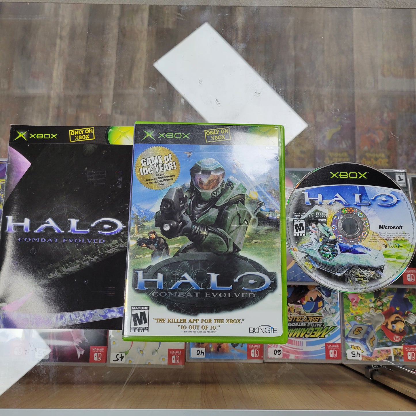Halo Combat Evolved Game Of The Year Editiom Original Xbox