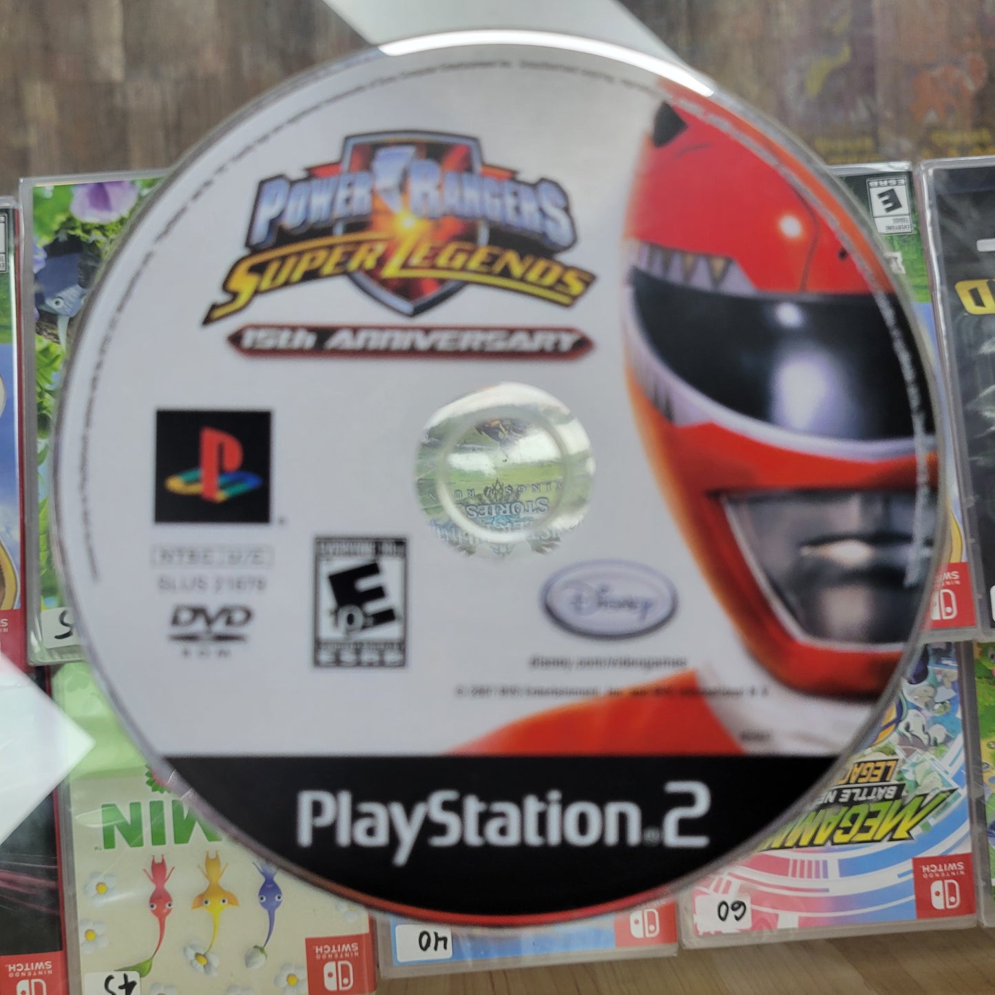 Power Rangers Super Legends Playstation 2