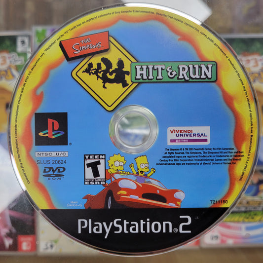 The Simpsons Hit and Run Playstation 2