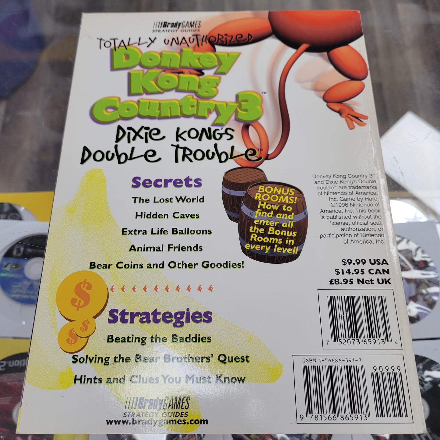 Donkey Kong Country 2 Brady Games Guide