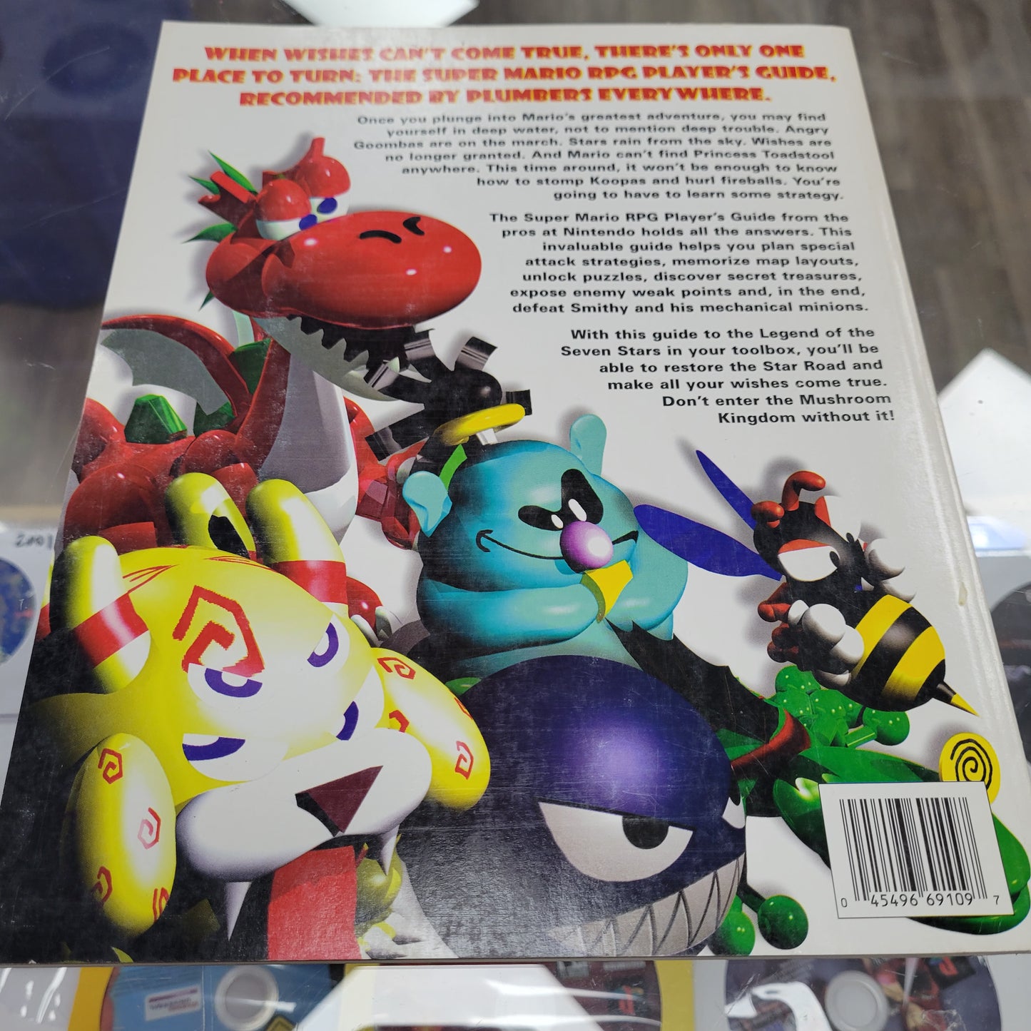 Super Mario RPG Legend Of The Seven Stars Nintendo Power Guide