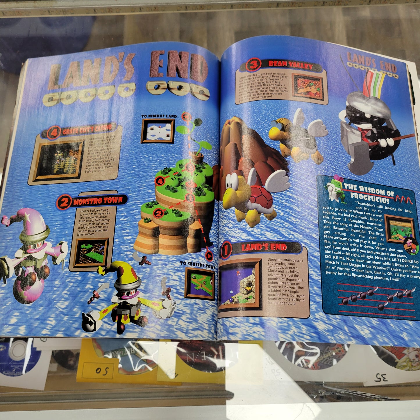 Super Mario RPG Legend Of The Seven Stars Nintendo Power Guide