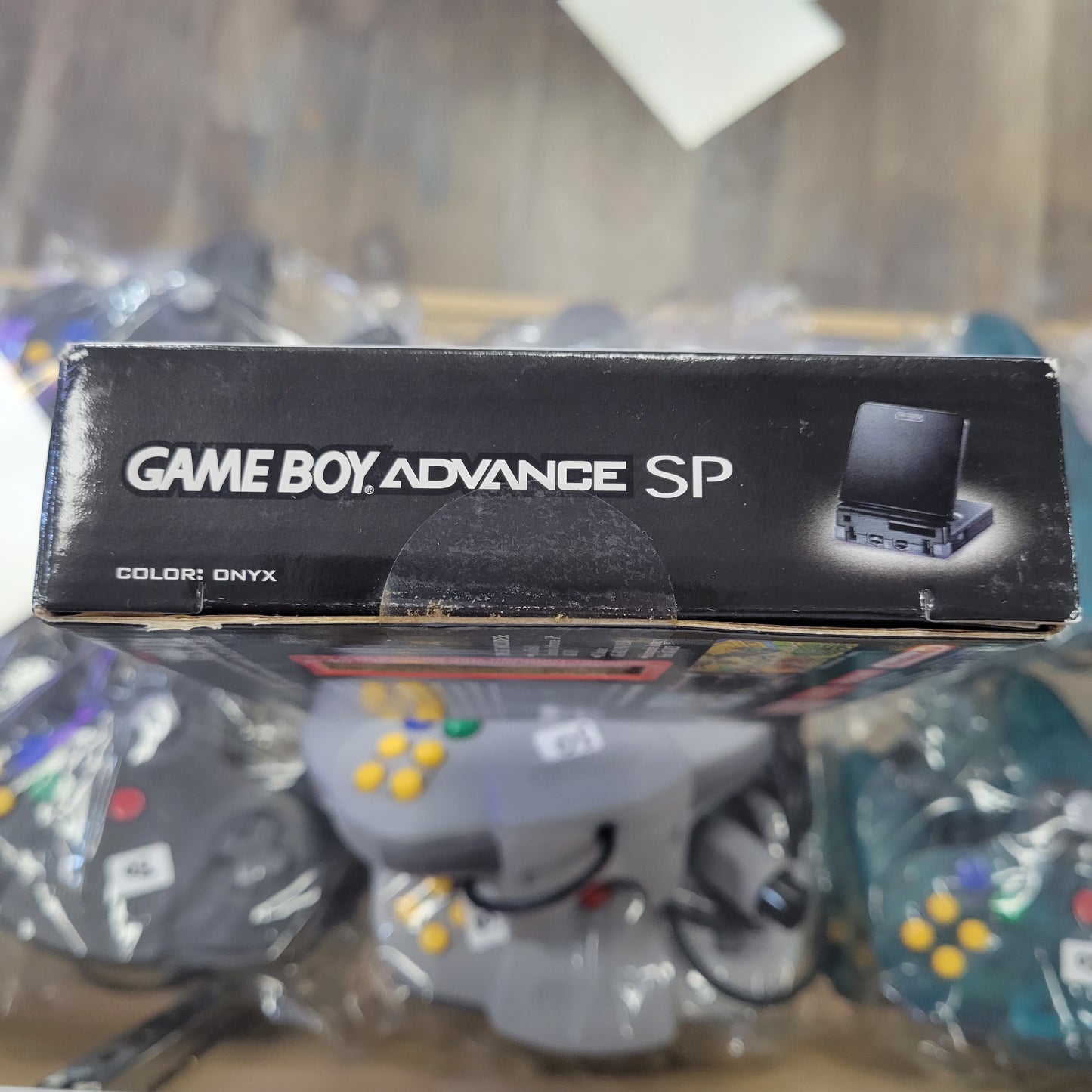 Nintendo Game Boy Advance SP 001 Model Black New Sealed